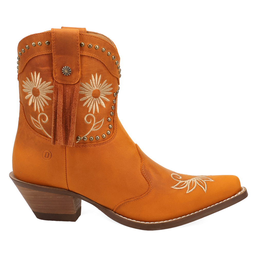 Online Exclusive | Dingo | Country Cute Leather Bootie in Rust **PREORDER