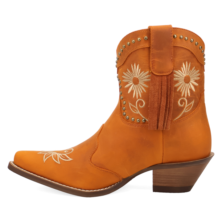 Online Exclusive | Dingo | Country Cute Leather Bootie in Rust **PREORDER