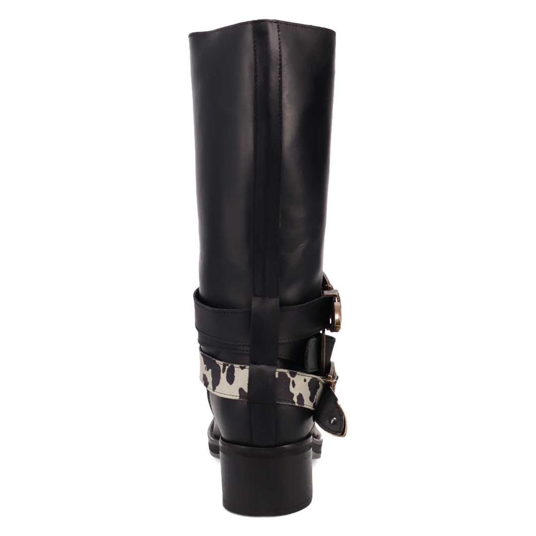 Online Exclusive | Dingo | Full Throttle Leather Boot in Black **PREORDER