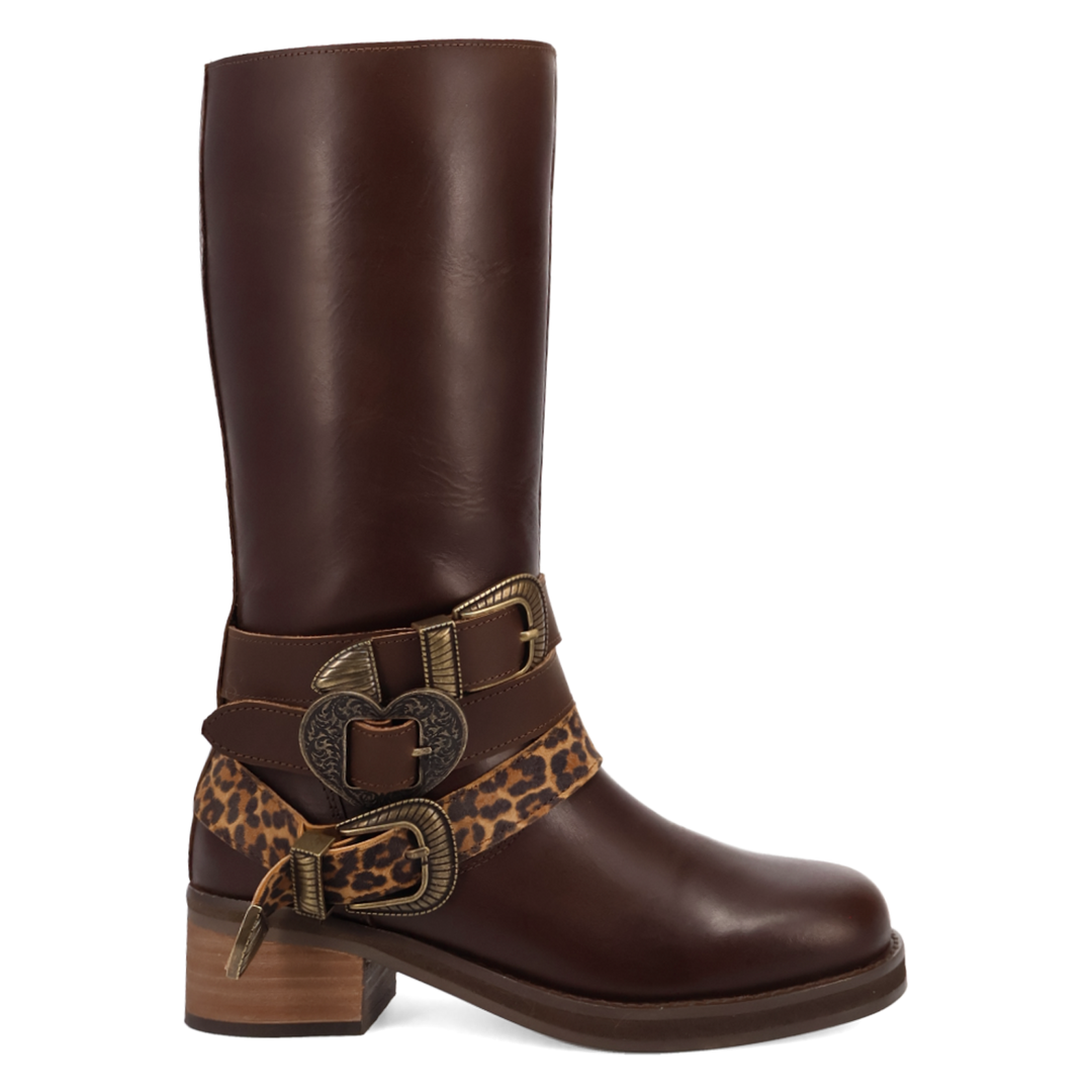 Online Exclusive | Dingo | Full Throttle Leather Boot in Brown **PREORDER