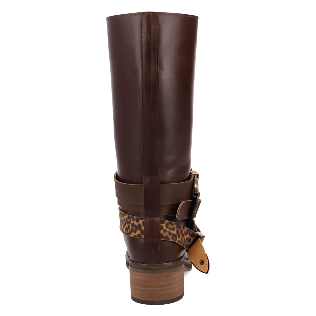 Online Exclusive | Dingo | Full Throttle Leather Boot in Brown **PREORDER