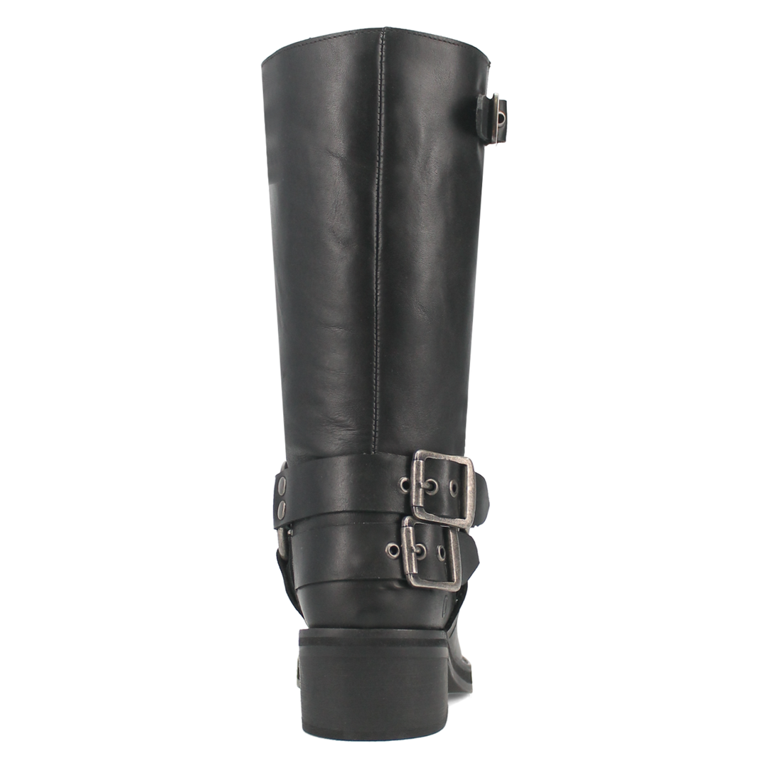 Online Exclusive | Dingo | Harlee Leather Boot in Black **PREORDER