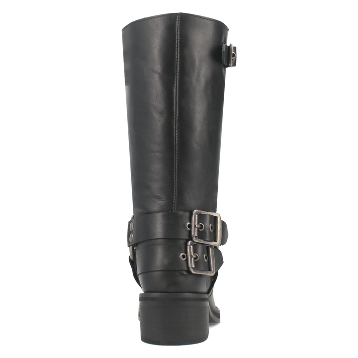 Online Exclusive | Dingo | Harlee Leather Boot in Black **PREORDER