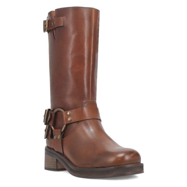 Online Exclusive | Dingo | Harlee Leather Boot in Brown **PREORDER