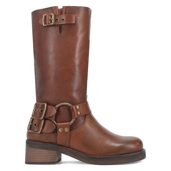 Online Exclusive | Dingo | Harlee Leather Boot in Brown **PREORDER
