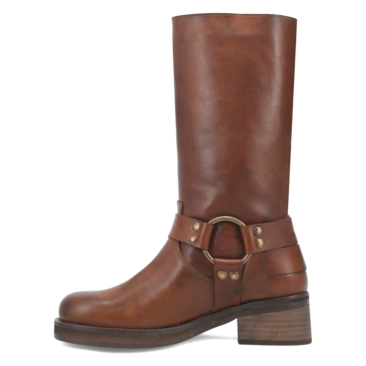 Online Exclusive | Dingo | Harlee Leather Boot in Brown **PREORDER