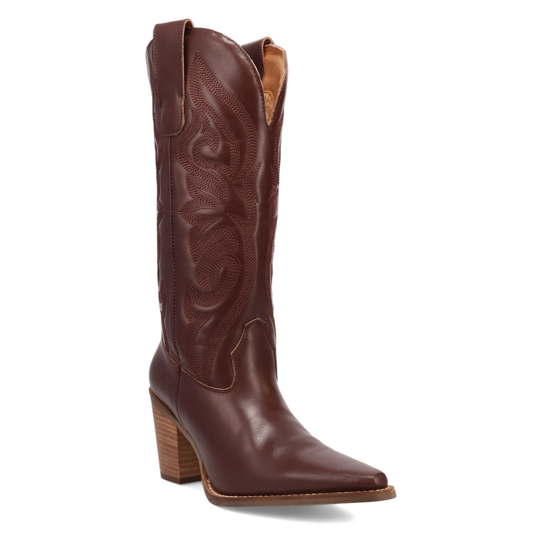 Online Exclusive | Dingo | Hensley Leather Boot in Brown **PREORDER