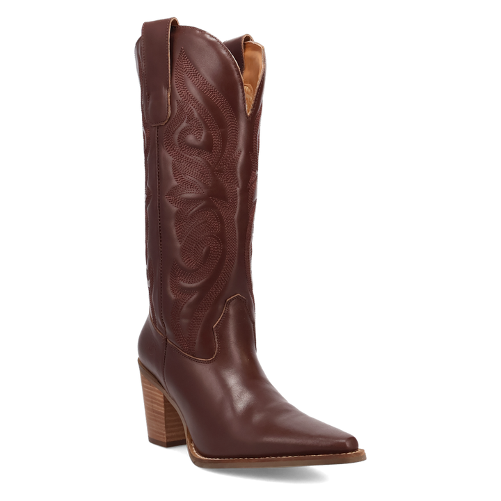 Online Exclusive | Dingo | Hensley Leather Boot in Brown **PREORDER