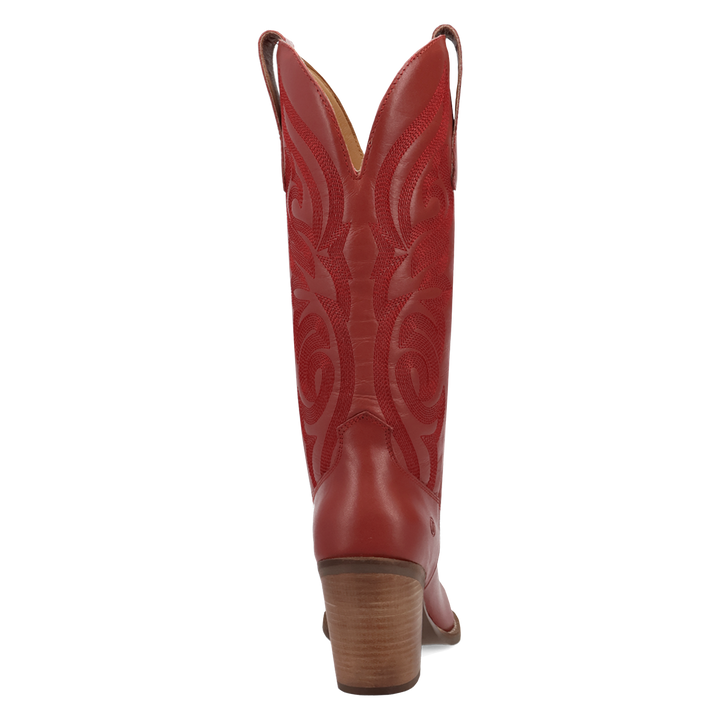 Online Exclusive | Dingo | Hensley Leather Boot in Red **PREORDER