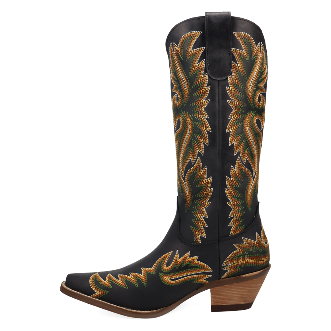 Online Exclusive | Dingo | Lantana Leather Boot in Black **PREORDER