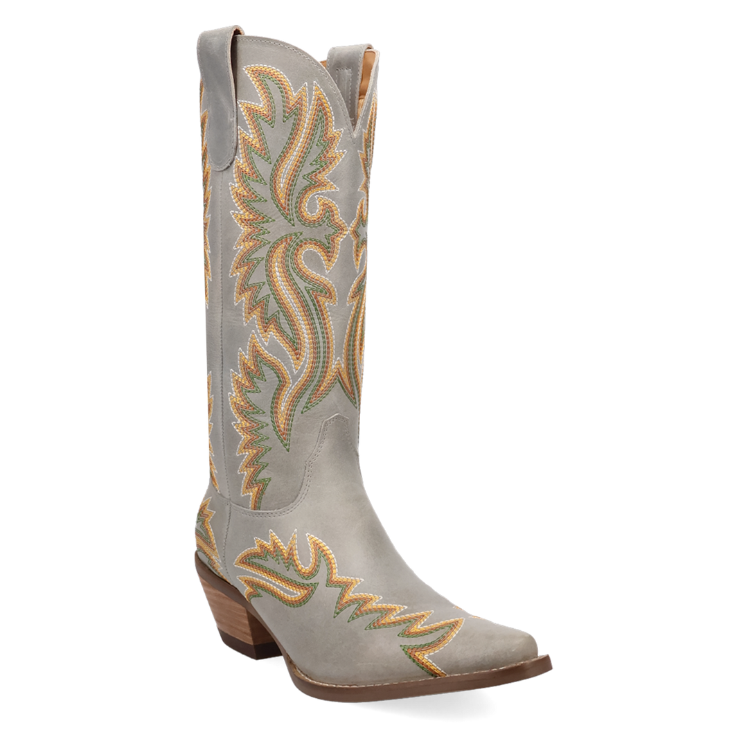 Online Exclusive | Dingo | Lantana Leather Boot in White **PREORDER