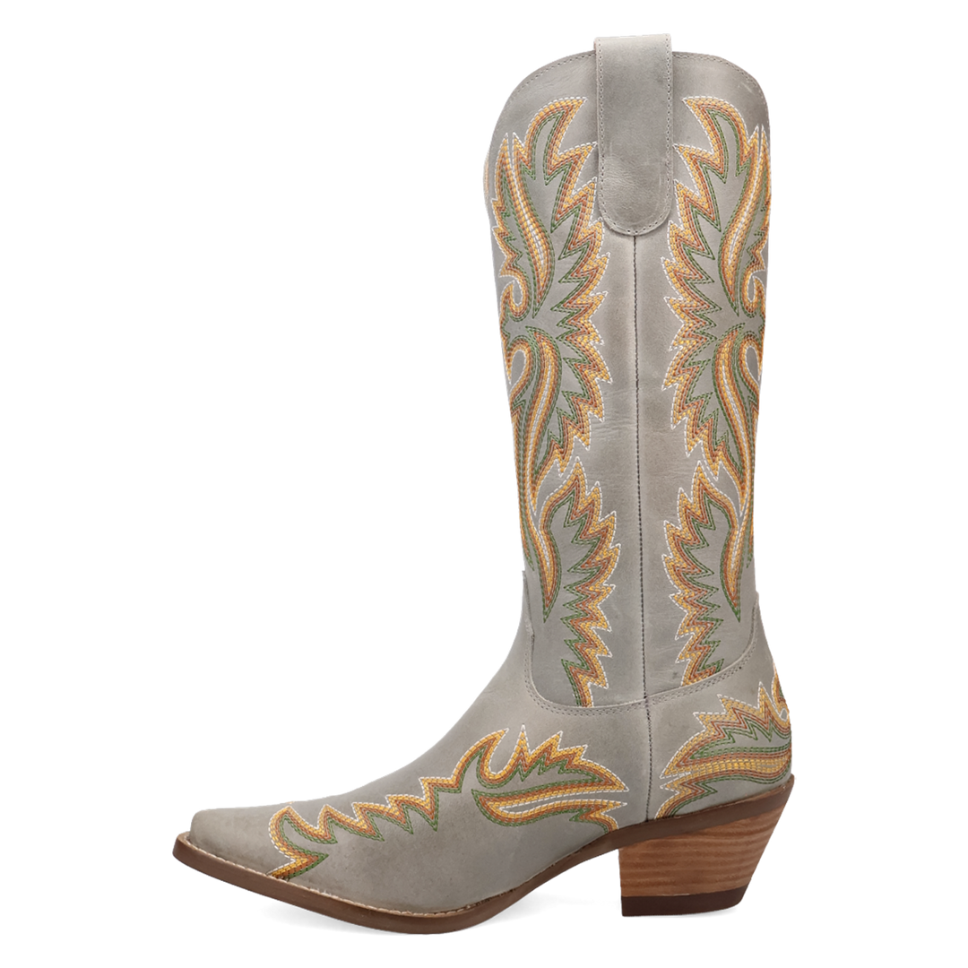 Online Exclusive | Dingo | Lantana Leather Boot in White **PREORDER