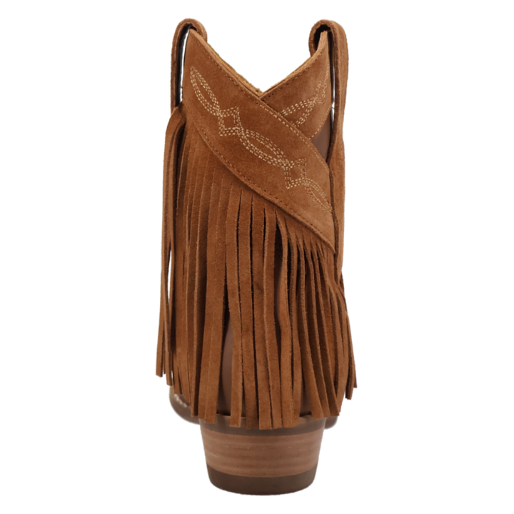Online Exclusive | Dingo | Last Ride Leather Bootie in Camel **PREORDER