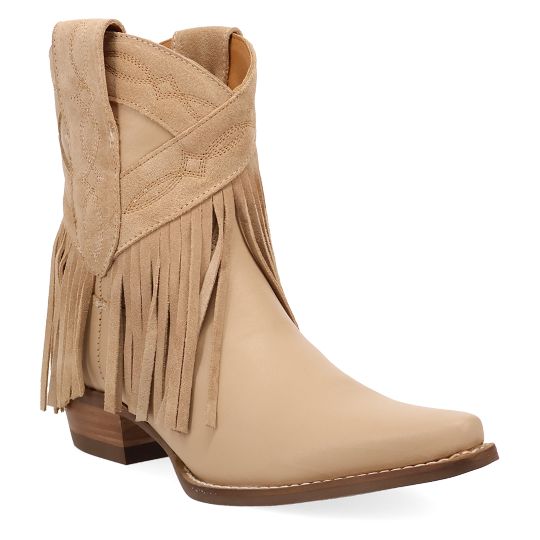 Online Exclusive | Dingo | Last Ride Leather Bootie in Sand **PREORDER