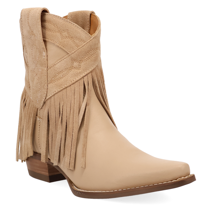 Online Exclusive | Dingo | Last Ride Leather Bootie in Sand **PREORDER