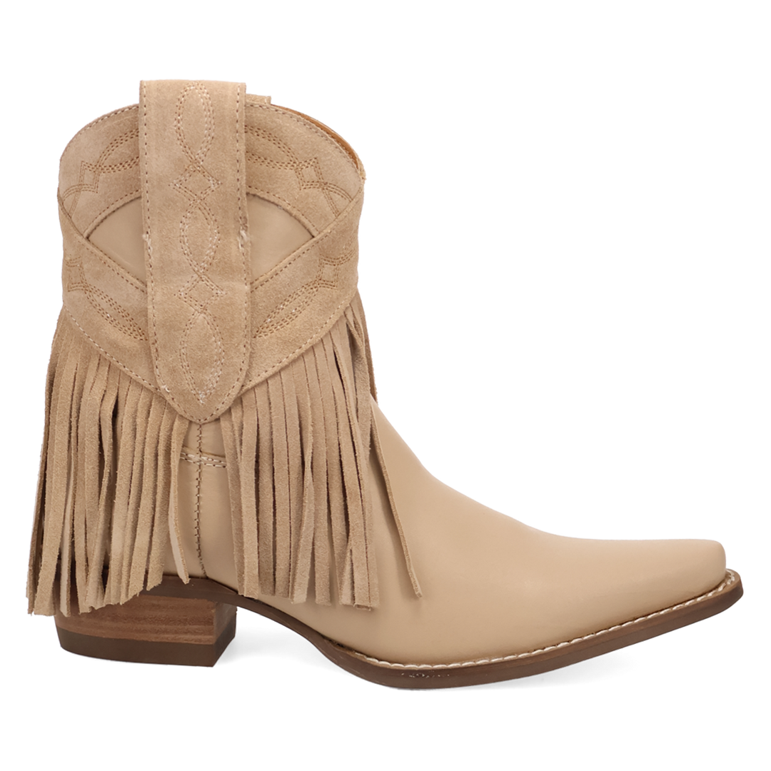 Online Exclusive | Dingo | Last Ride Leather Bootie in Sand **PREORDER
