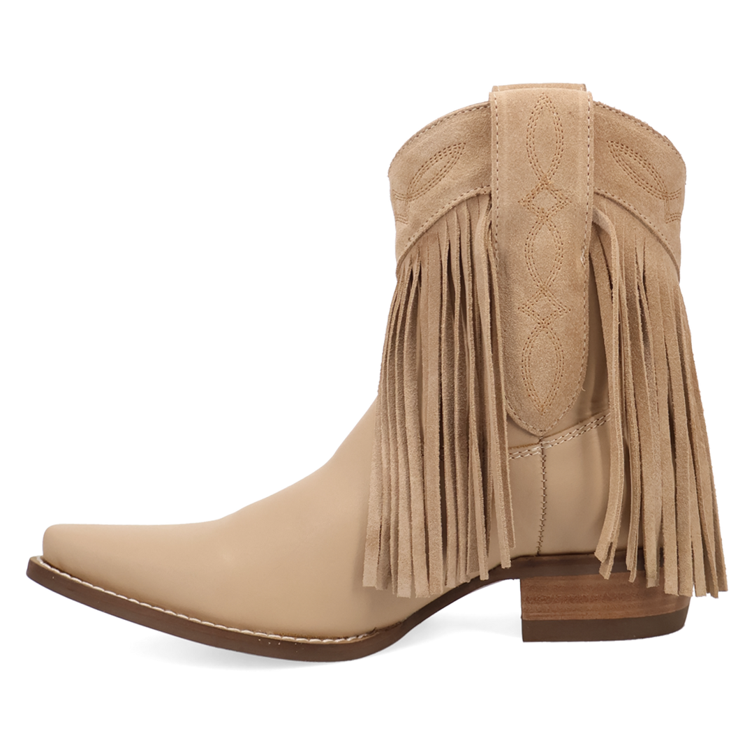 Online Exclusive | Dingo | Last Ride Leather Bootie in Sand **PREORDER
