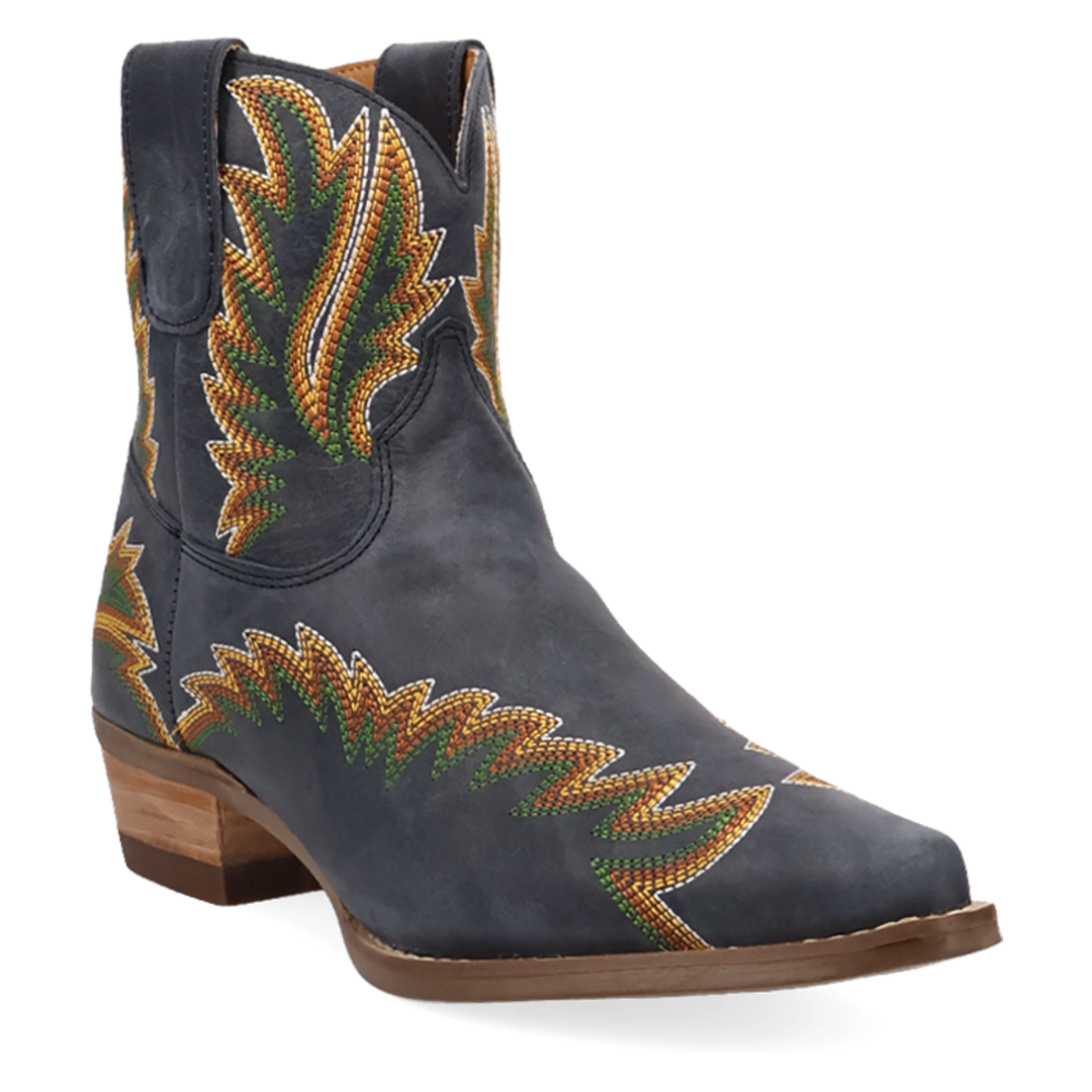 Online Exclusive | Dingo | Laurel Leather Bootie in Black **PREORDER
