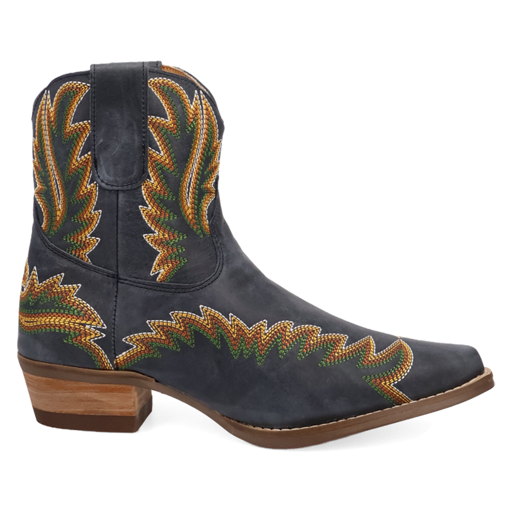 Online Exclusive | Dingo | Laurel Leather Bootie in Black **PREORDER
