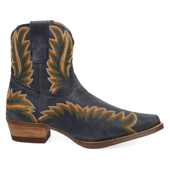 Online Exclusive | Dingo | Laurel Leather Bootie in Black **PREORDER