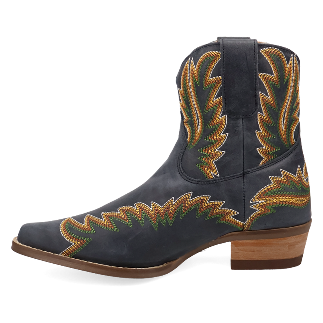 Online Exclusive | Dingo | Laurel Leather Bootie in Black **PREORDER