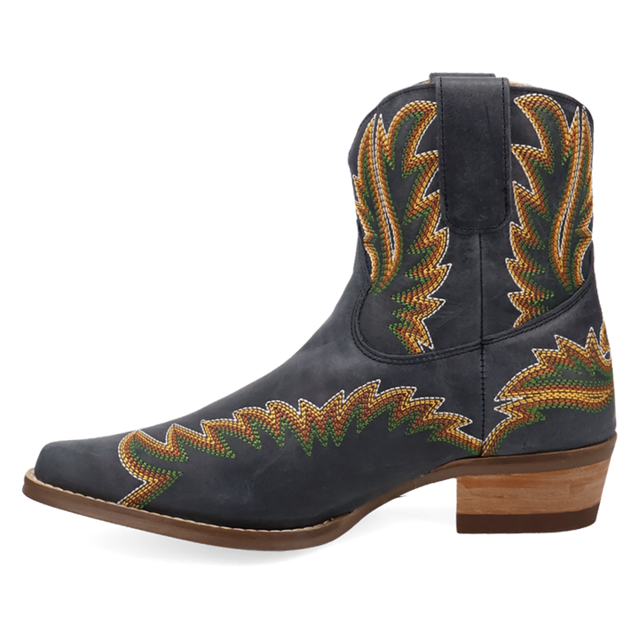 Online Exclusive | Dingo | Laurel Leather Bootie in Black **PREORDER