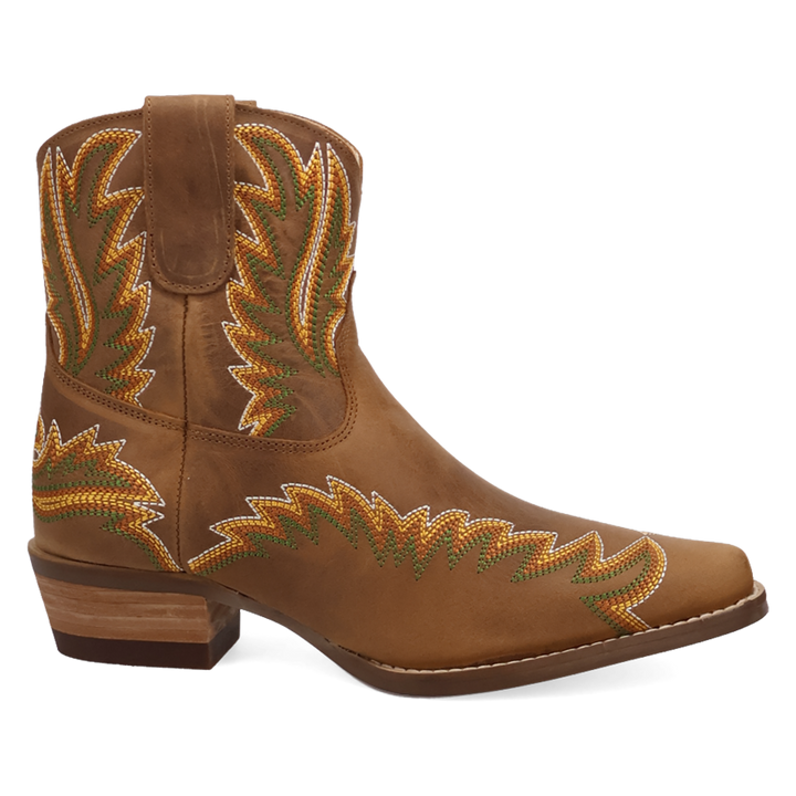 Online Exclusive | Dingo | Laurel Leather Bootie in Brown **PREORDER