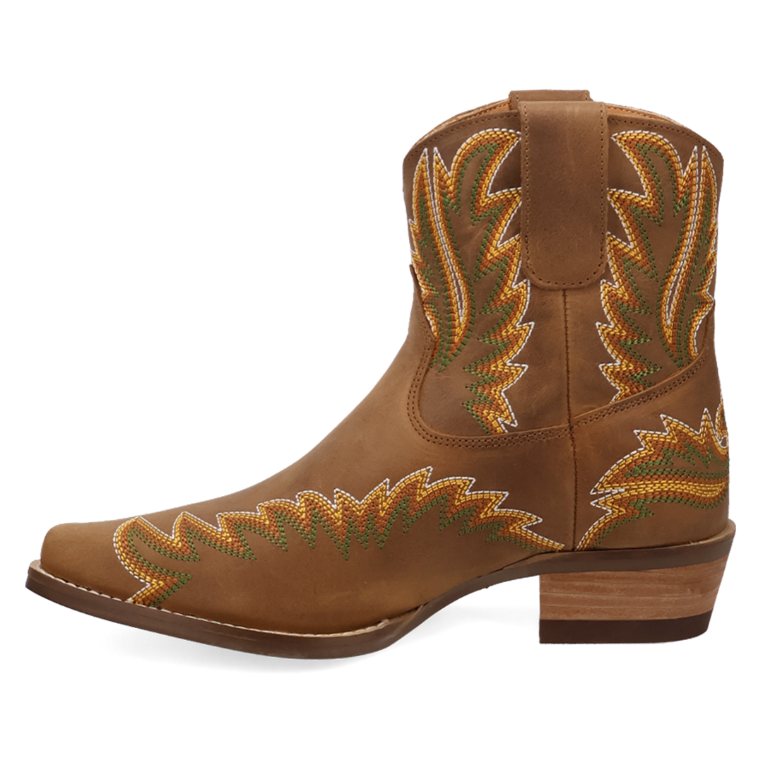 Online Exclusive | Dingo | Laurel Leather Bootie in Brown **PREORDER