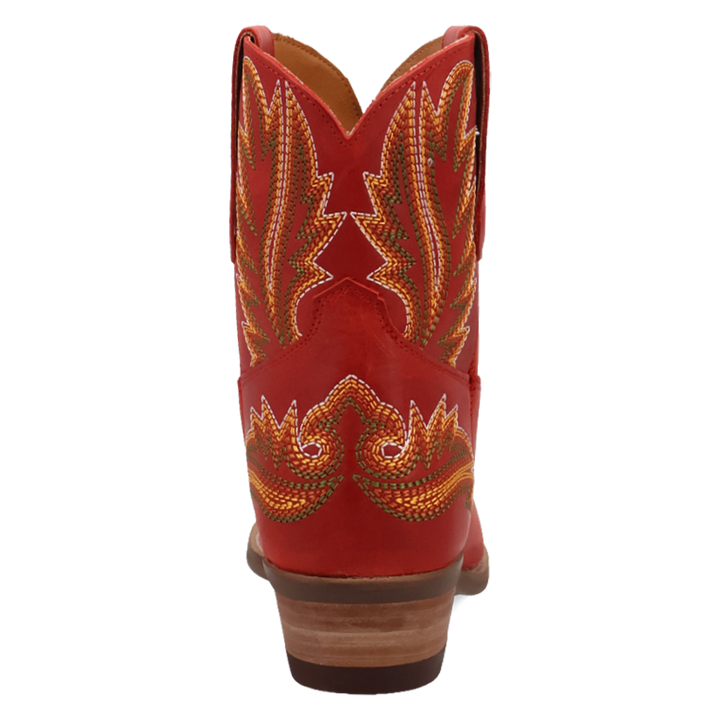 Online Exclusive | Dingo | Laurel Leather Bootie in Red **PREORDER
