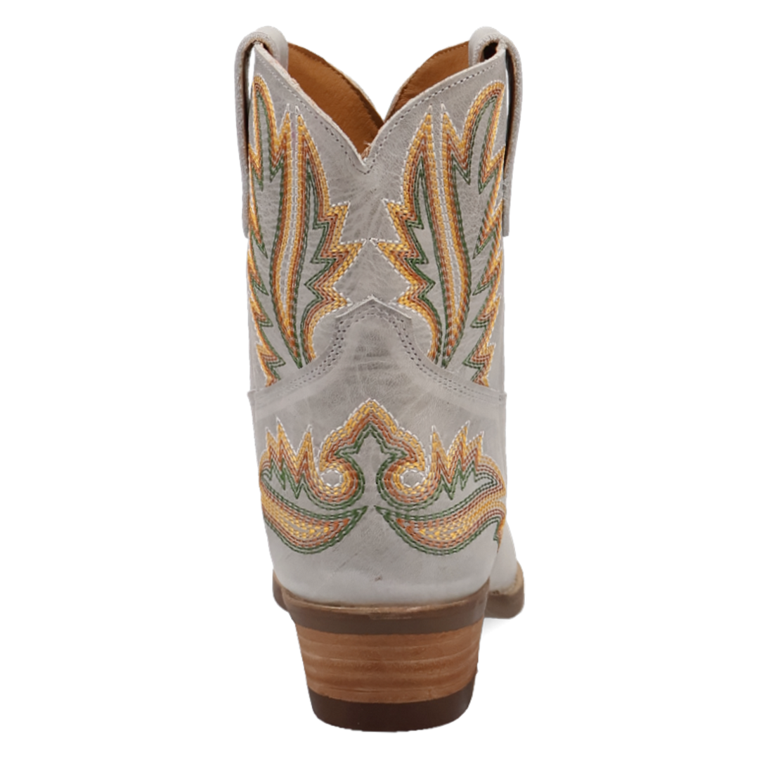 Online Exclusive | Dingo | Laurel Leather Bootie in White **PREORDER