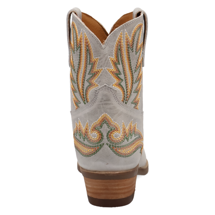 Online Exclusive | Dingo | Laurel Leather Bootie in White **PREORDER