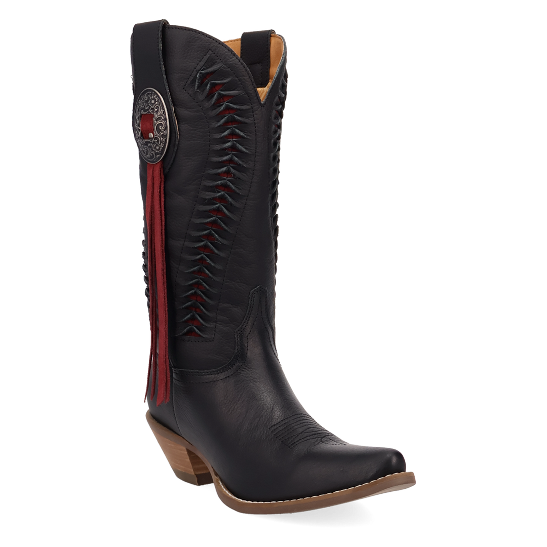 Online Exclusive | Dingo | Marrakesh Leather Boot in Black **PREORDER