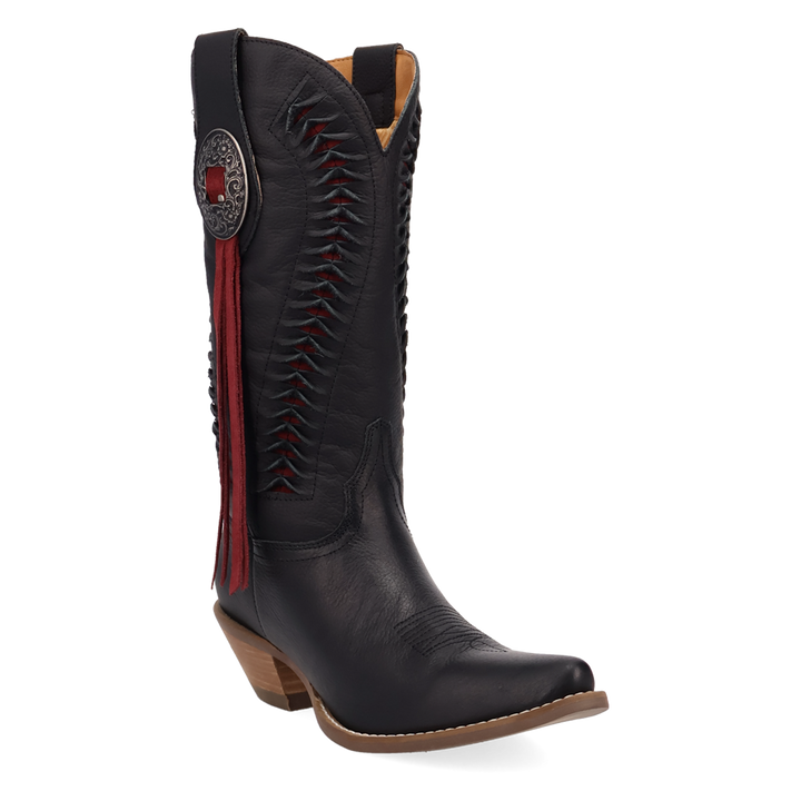 Online Exclusive | Dingo | Marrakesh Leather Boot in Black **PREORDER