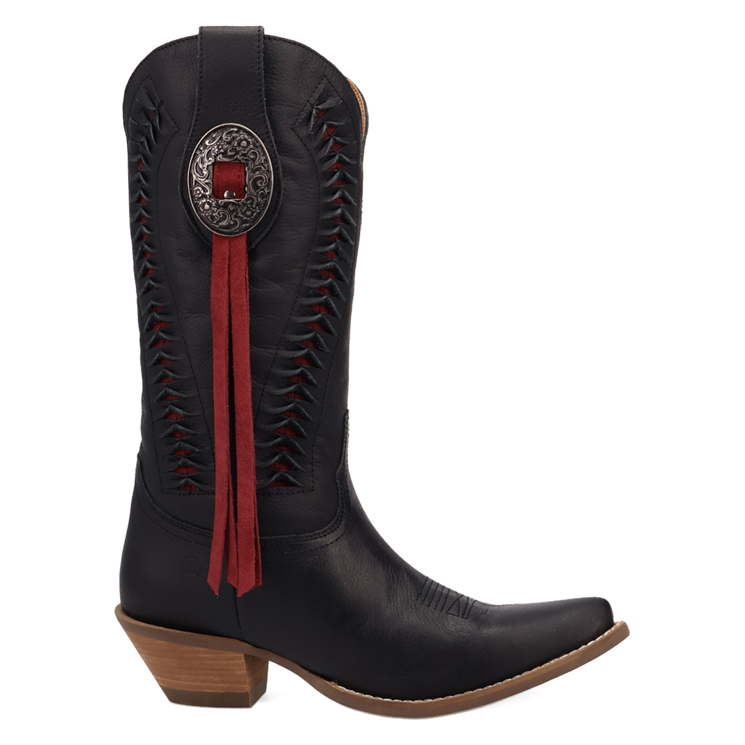 Online Exclusive | Dingo | Marrakesh Leather Boot in Black **PREORDER