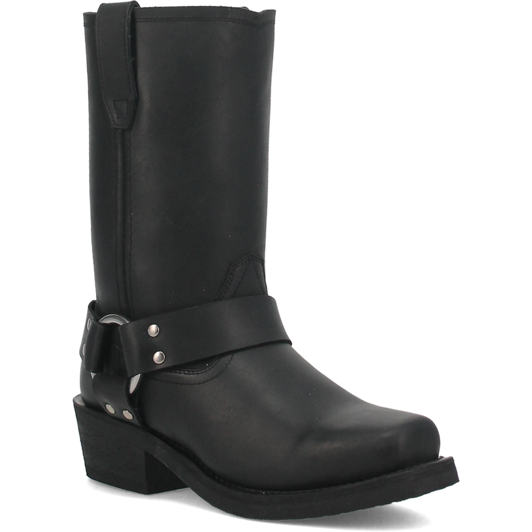 Online Exclusive | Dingo | Molly Leather Harness Boot in Black **PREORDER
