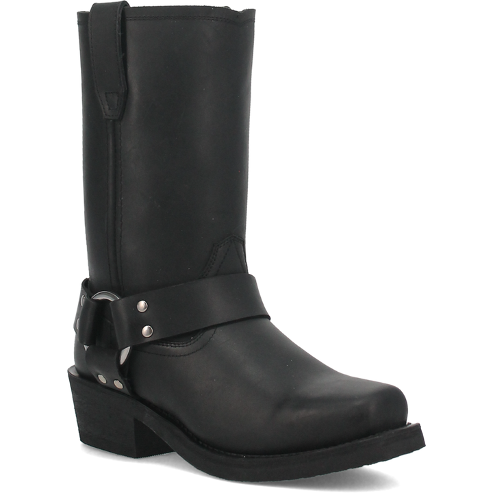 Online Exclusive | Dingo | Molly Leather Harness Boot in Black **PREORDER