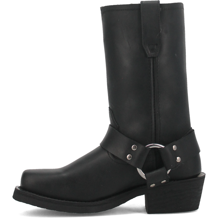 Online Exclusive | Dingo | Molly Leather Harness Boot in Black **PREORDER
