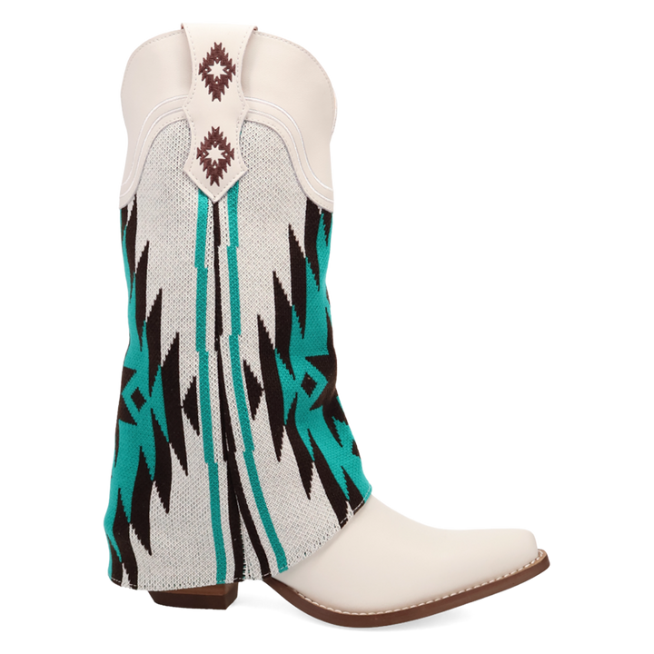 Online Exclusive | Dingo | Mystic Mesa Leather Boot in White **PREORDER