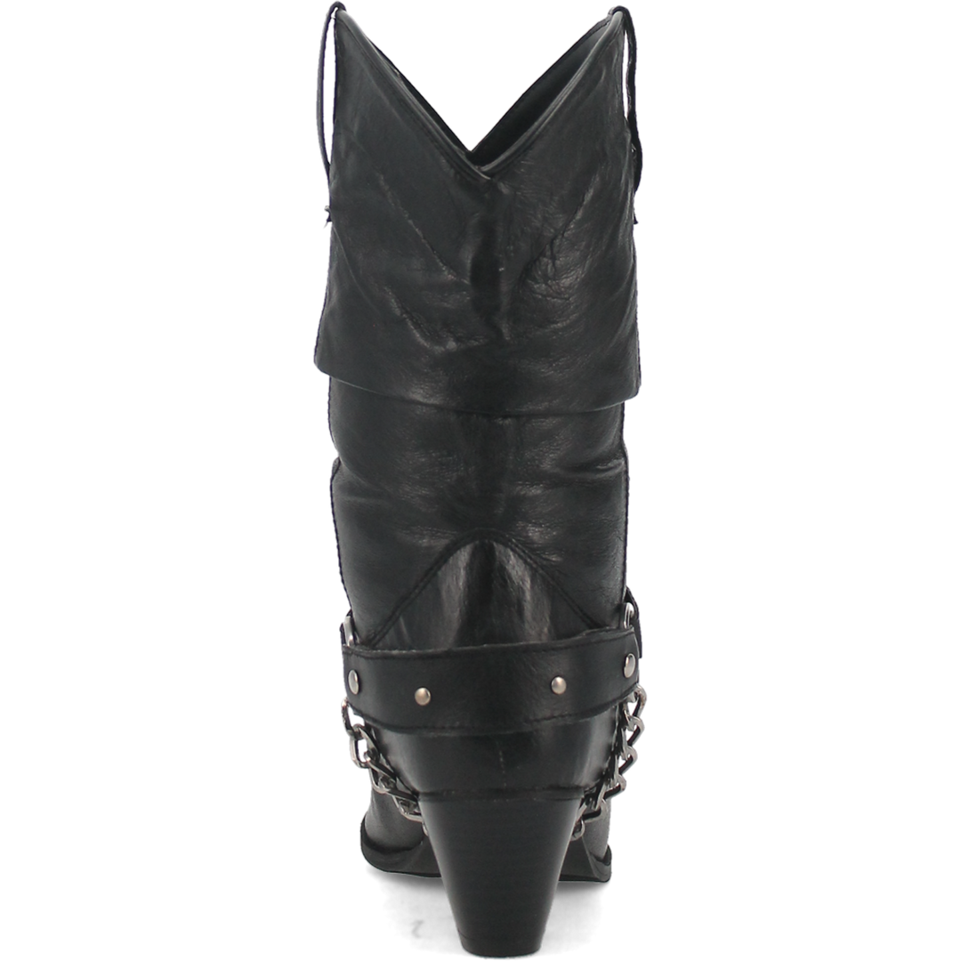 Online Exclusive | Dingo | Olivia Leather Boot in Black **PREORDER