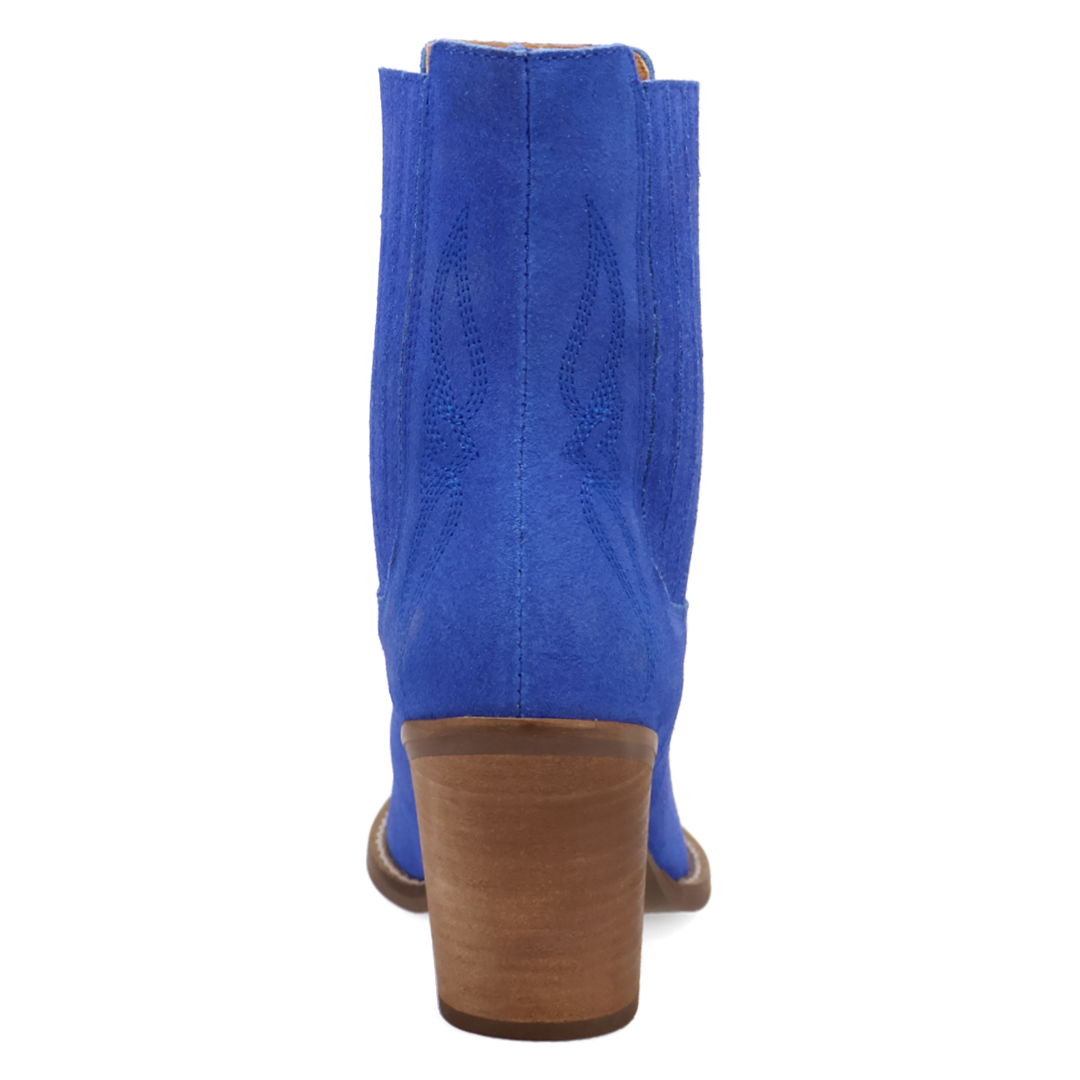 Online Exclusive | Dingo | Paloma Suede Leather Bootie in Blue **PREORDER