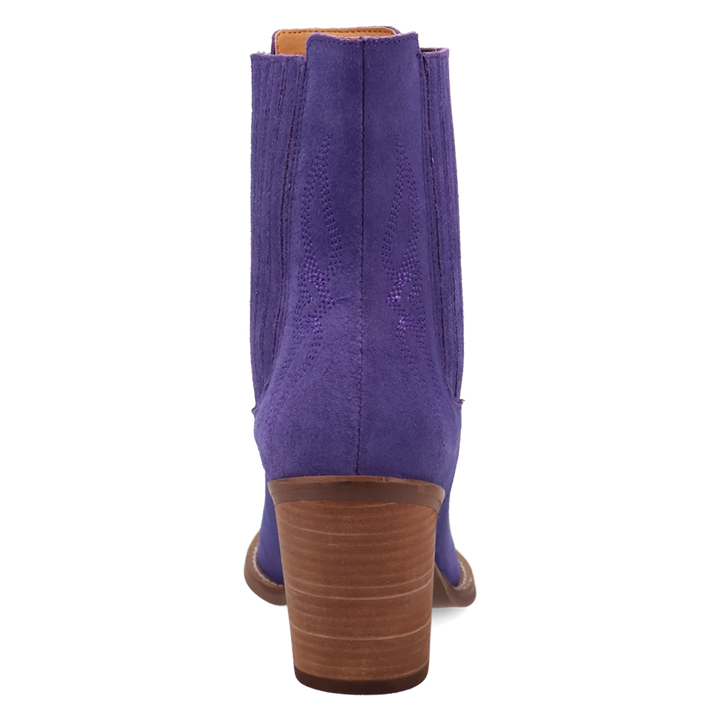 Online Exclusive | Dingo | Paloma Suede Leather Bootie in Purple **PREORDER