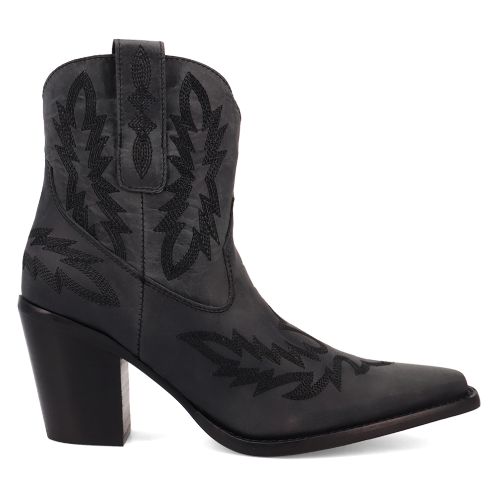 Online Exclusive | Dingo | Rocky Top Leather Bootie in Black **PREORDER