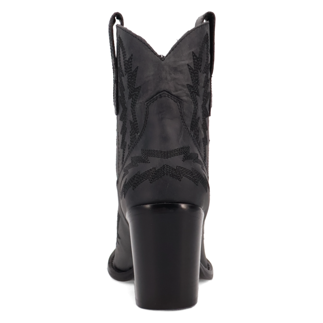 Online Exclusive | Dingo | Rocky Top Leather Bootie in Black **PREORDER
