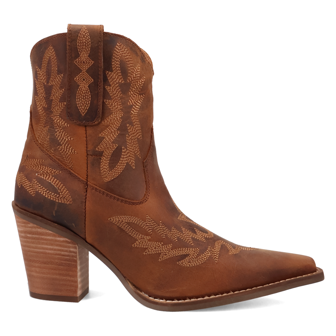 Online Exclusive | Dingo | Rocky Top Leather Bootie in Brown **PREORDER