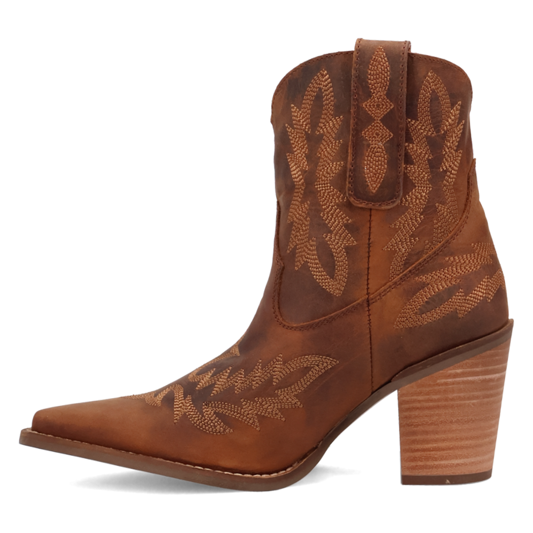Online Exclusive | Dingo | Rocky Top Leather Bootie in Brown **PREORDER