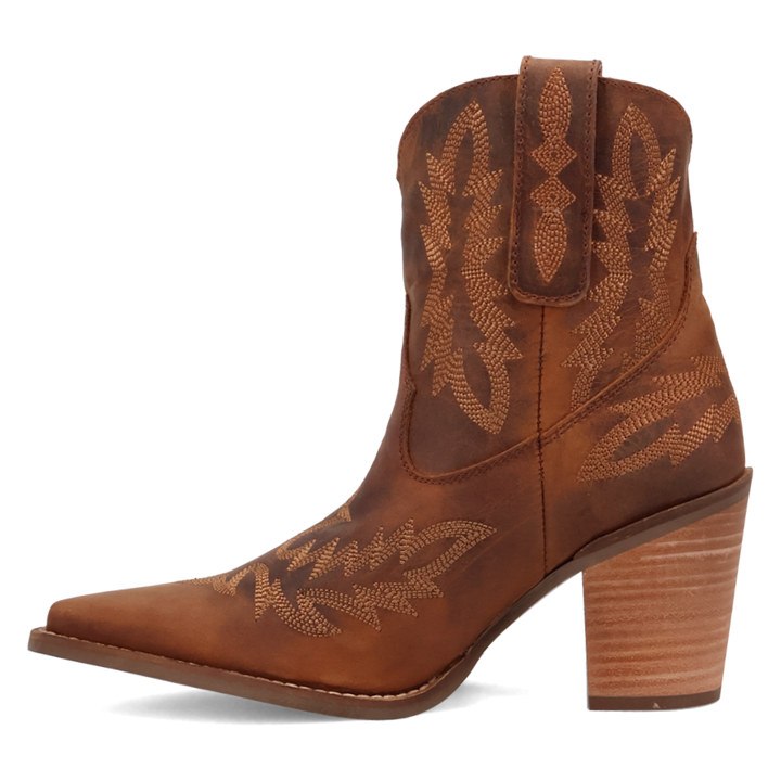 Online Exclusive | Dingo | Rocky Top Leather Bootie in Brown **PREORDER