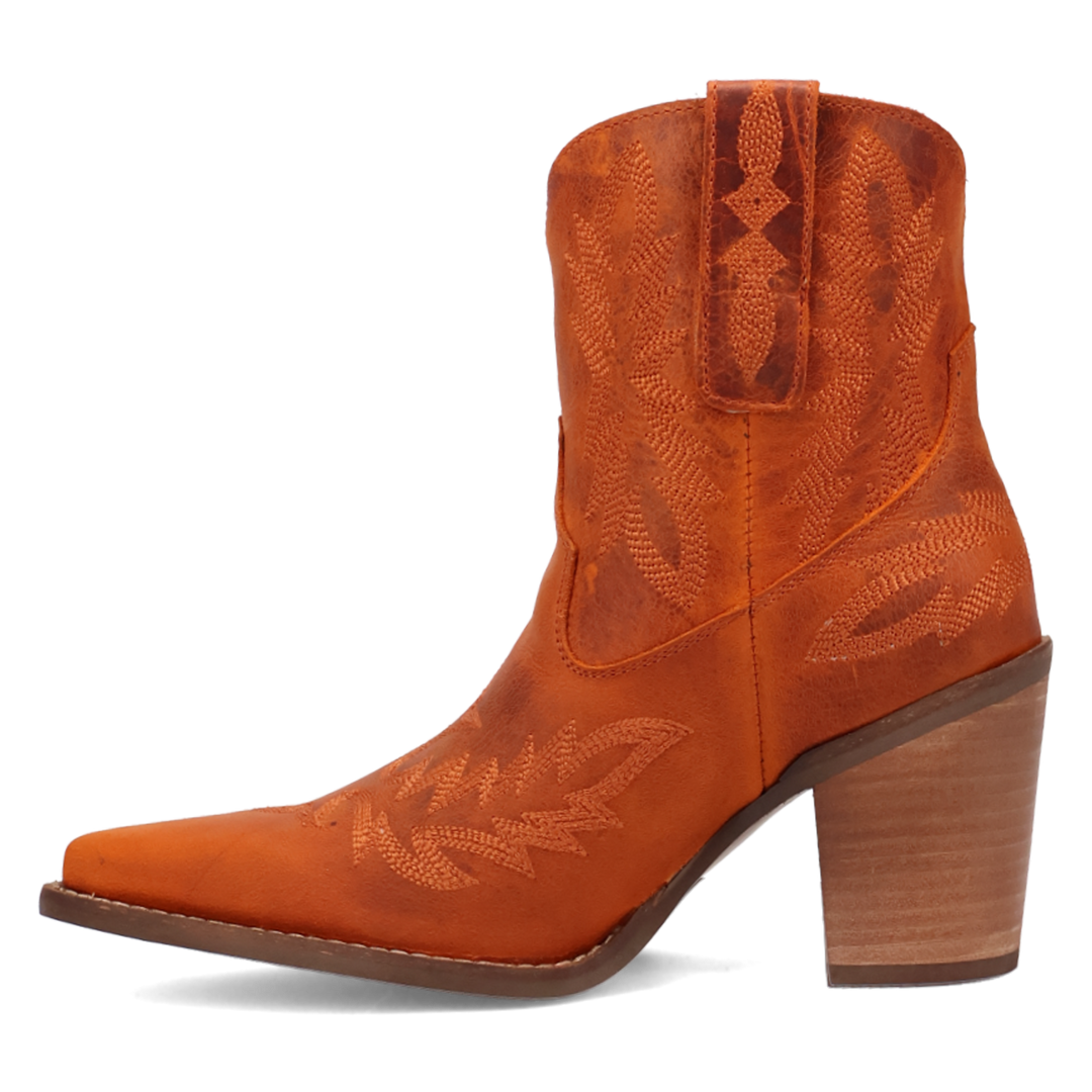 Online Exclusive | Dingo | Rocky Top Leather Bootie in Rust **PREORDER