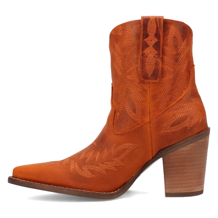 Online Exclusive | Dingo | Rocky Top Leather Bootie in Rust **PREORDER