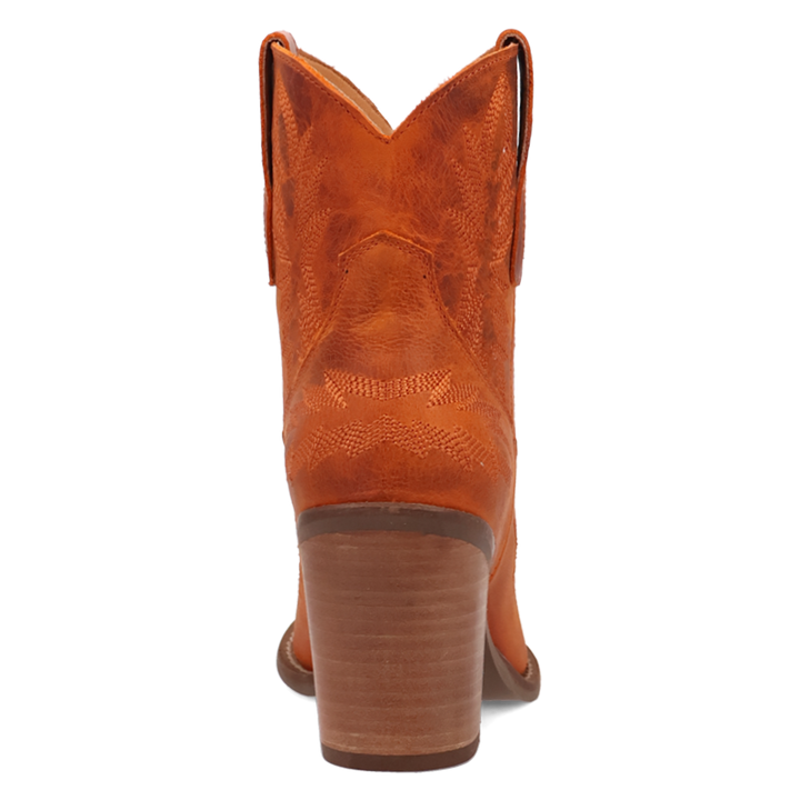 Online Exclusive | Dingo | Rocky Top Leather Bootie in Rust **PREORDER