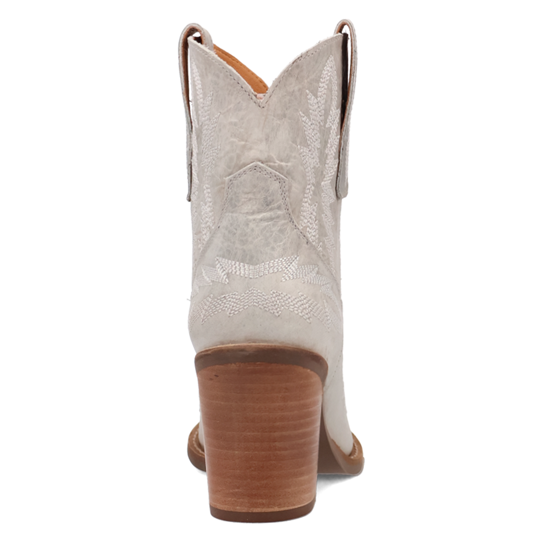 Online Exclusive | Dingo | Rocky Top Leather Bootie in White **PREORDER